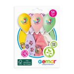 100% FSC-Certified NRL Balloons Aloha toucan & Tropical hibiscus