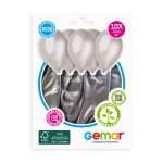 100% FSC-Certified NRL Balloons Silver