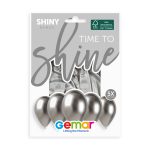 100% FSC-Certified NRL Balloons Shiny Silver