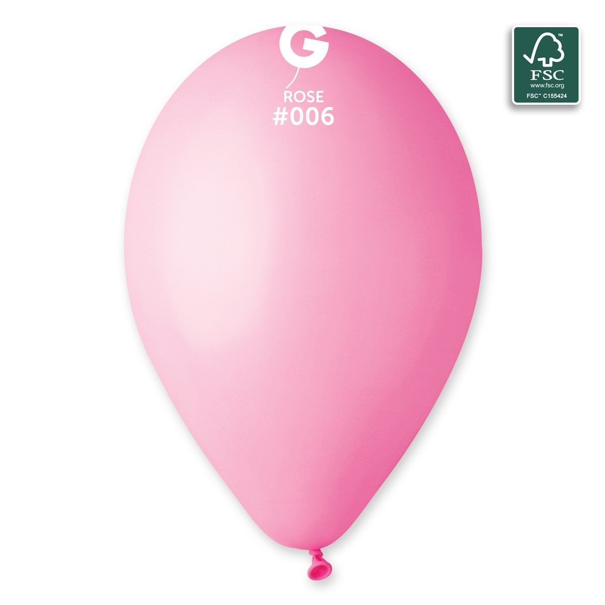100% FSC-Certified NRL Balloons Rose