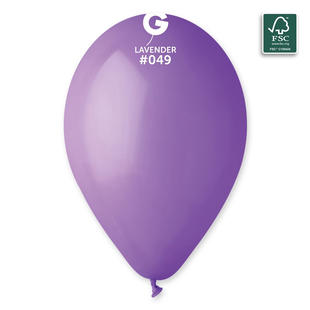 100% FSC-Certified NRL Balloons Lavender