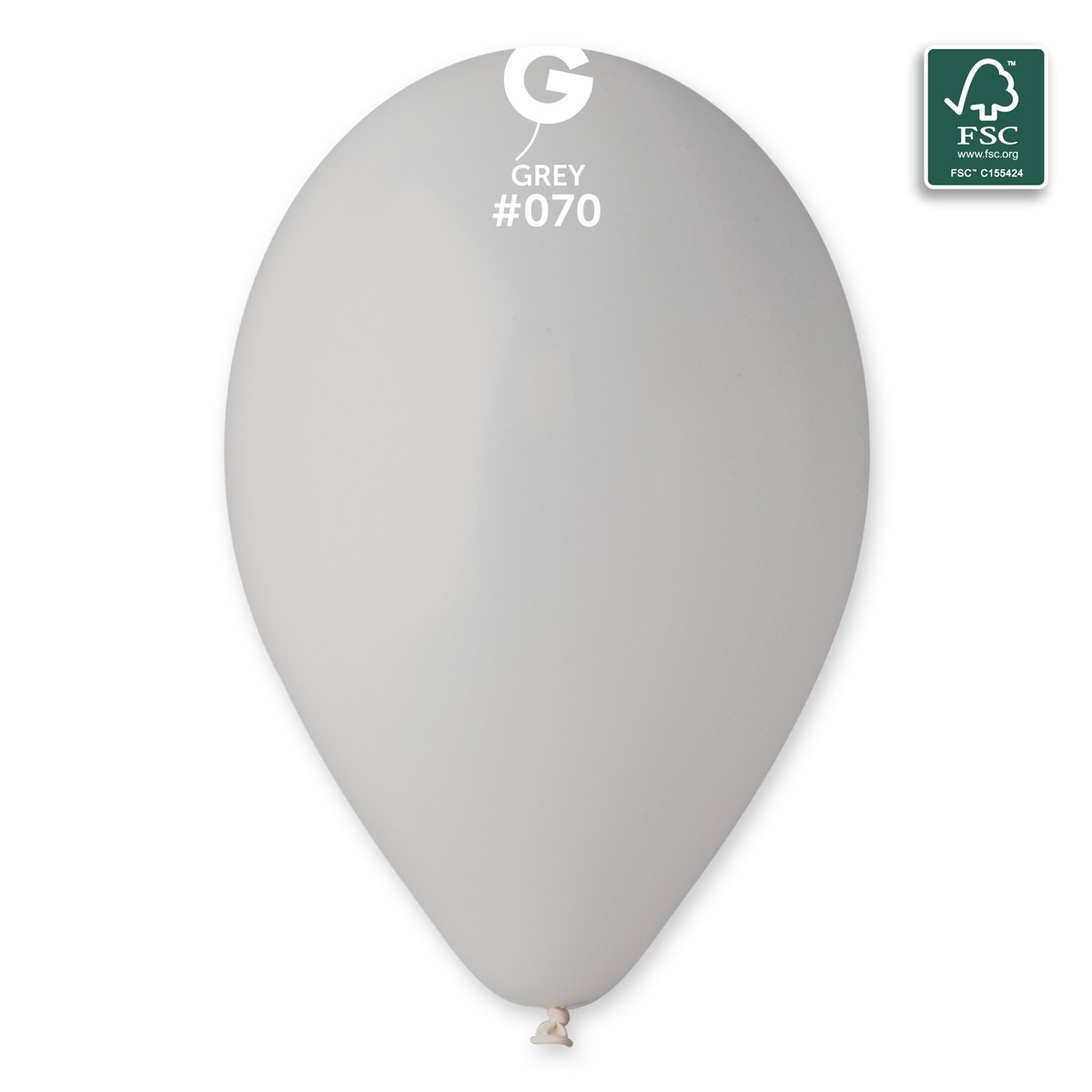 100% FSC-Certified NRL Balloons Grey