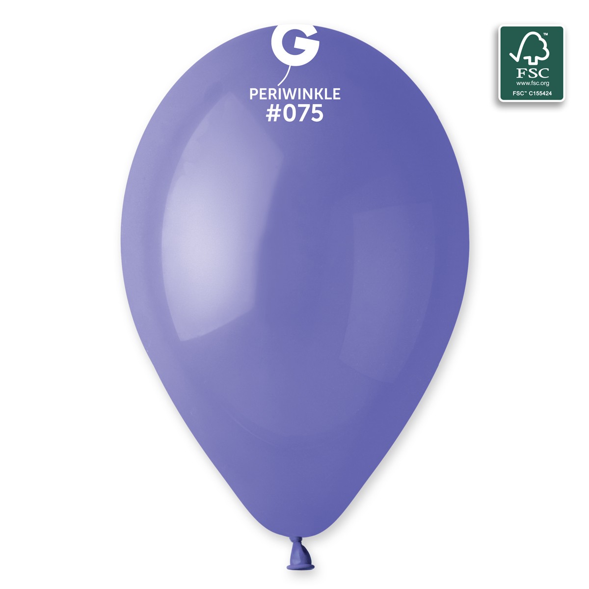 100% FSC-Certified NRL Balloons Periwinkle