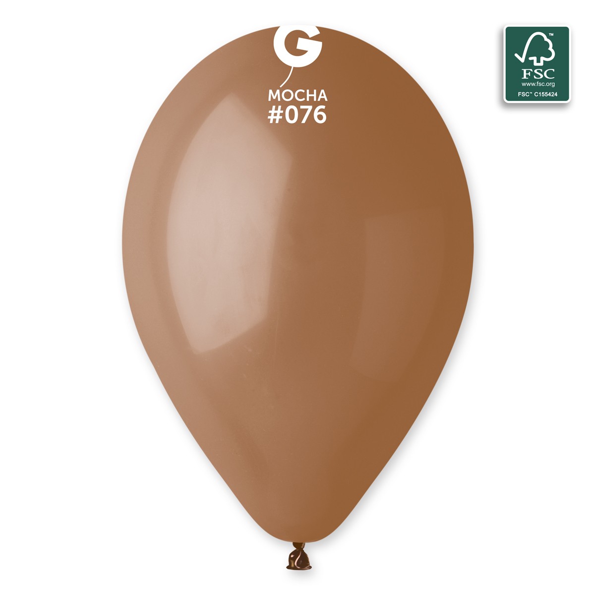 100% FSC-Certified NRL Balloons Mocha