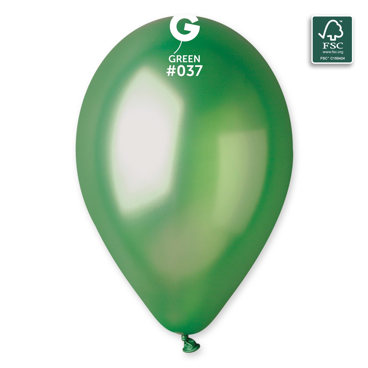 100% FSC-Certified NRL Balloons Green