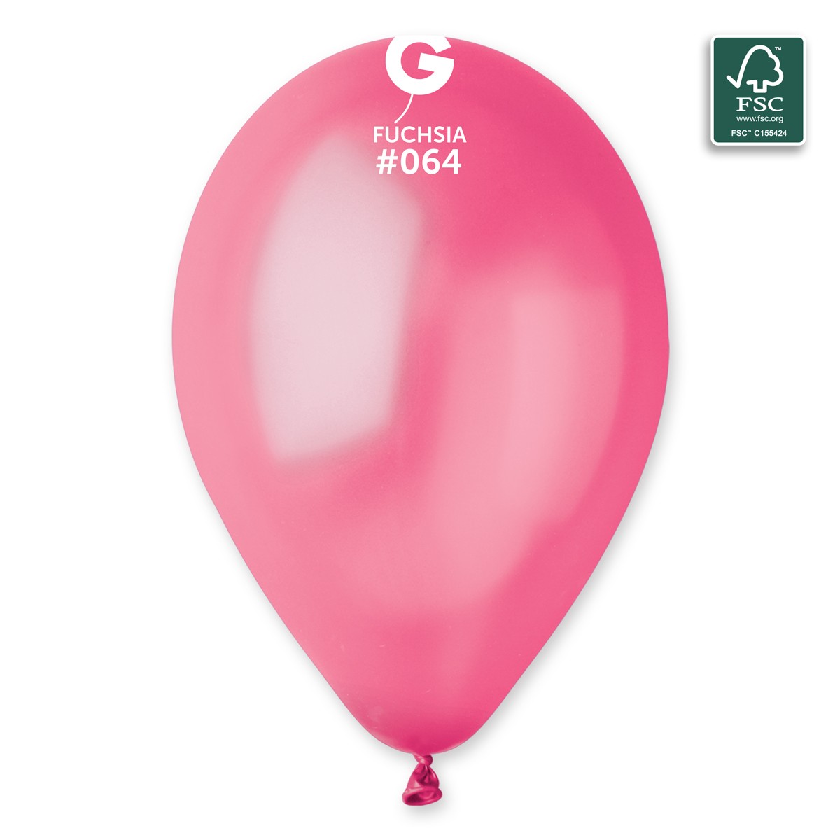 100% FSC-Certified NRL Balloons Fuchsia