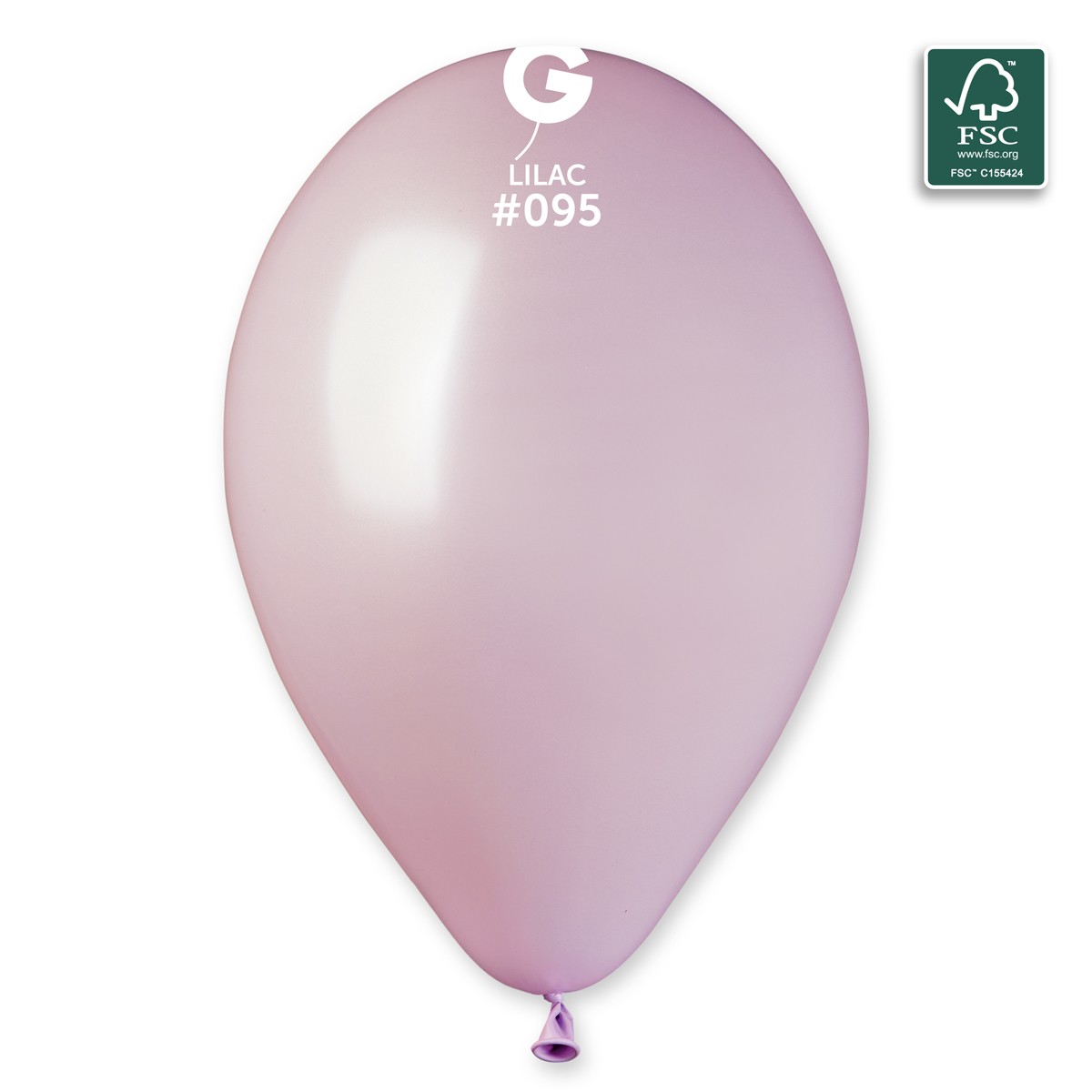 100% FSC-Certified NRL Balloons Lilac
