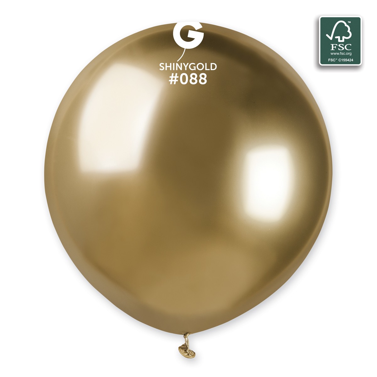 100% FSC-Certified NRL Balloons Shiny Gold