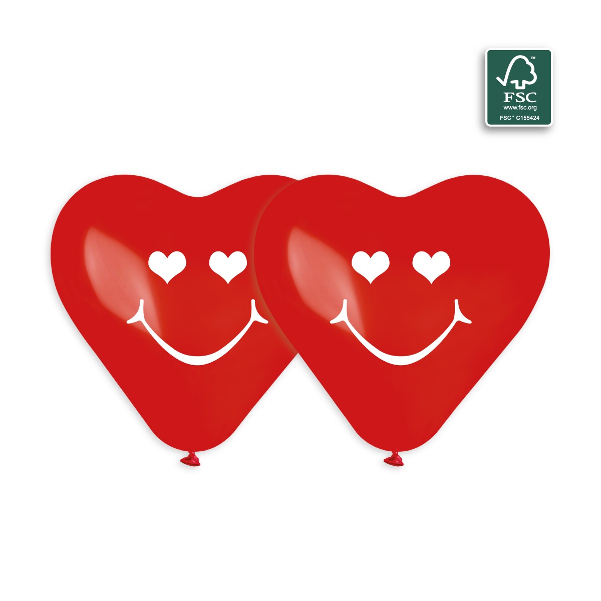 100% FSC-Certified NRL Balloons Smile