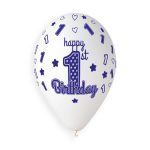 100% FSC-Certified NRL Balloons 1st birthday