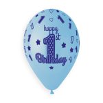 100% FSC-Certified NRL Balloons 1st birthday