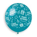 100% FSC-Certified NRL Balloons Happy Birthday