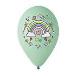 100% FSC-Certified NRL Balloons Sweet Unicorn & Colourful Rainbow
