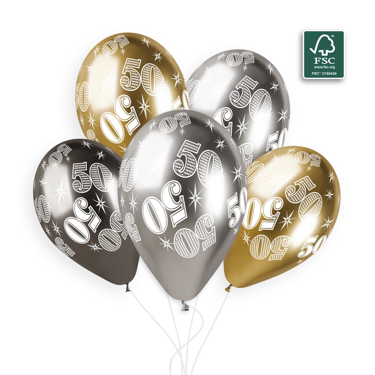 100% FSC-Certified NRL Balloons Milestone 50