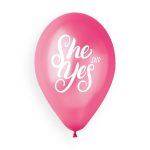 100% FSC-Certified NRL Balloons She said Yes & Bride to Be