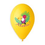 100% FSC-Certified NRL Balloons Aloha toucan & Tropical hibiscus