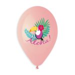 100% FSC-Certified NRL Balloons Aloha toucan & Tropical hibiscus