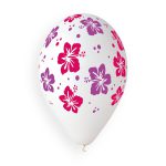 100% FSC-Certified NRL Balloons Aloha toucan & Tropical hibiscus