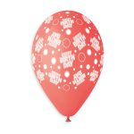 100% FSC-Certified NRL Balloons Happy birthday bubbles