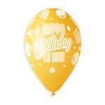 100% FSC-Certified NRL Balloons Happy Birthday Balloons