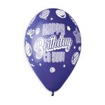 100% FSC-Certified NRL Balloons Happy Birthday Balloons
