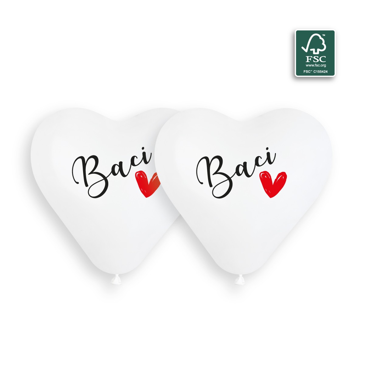 100% FSC-Certified NRL Balloons Baci