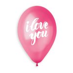100% FSC-Certified NRL Balloons I love you script & White hearts