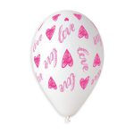 100% FSC-Certified NRL Balloons Love & Lipstick Heart
