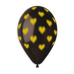 100% FSC-Certified NRL Balloons Golden love & Hearts