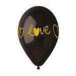 100% FSC-Certified NRL Balloons Golden love & Hearts
