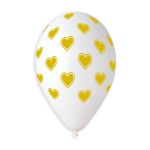 100% FSC-Certified NRL Balloons Golden love & Hearts