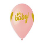 100% FSC-Certified NRL Balloons Oh Baby! Gold
