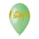 100% FSC-Certified NRL Balloons Oh Baby! Gold