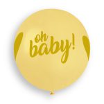 100% FSC-Certified NRL Balloons Oh Baby! Gold