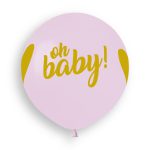 100% FSC-Certified NRL Balloons Oh Baby! Gold