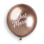 100% FSC-Certified NRL Balloons Just married + Mr&Mrs