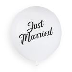 100% FSC-Certified NRL Balloons Just married + Mr&Mrs