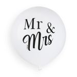 100% FSC-Certified NRL Balloons Just married + Mr&Mrs