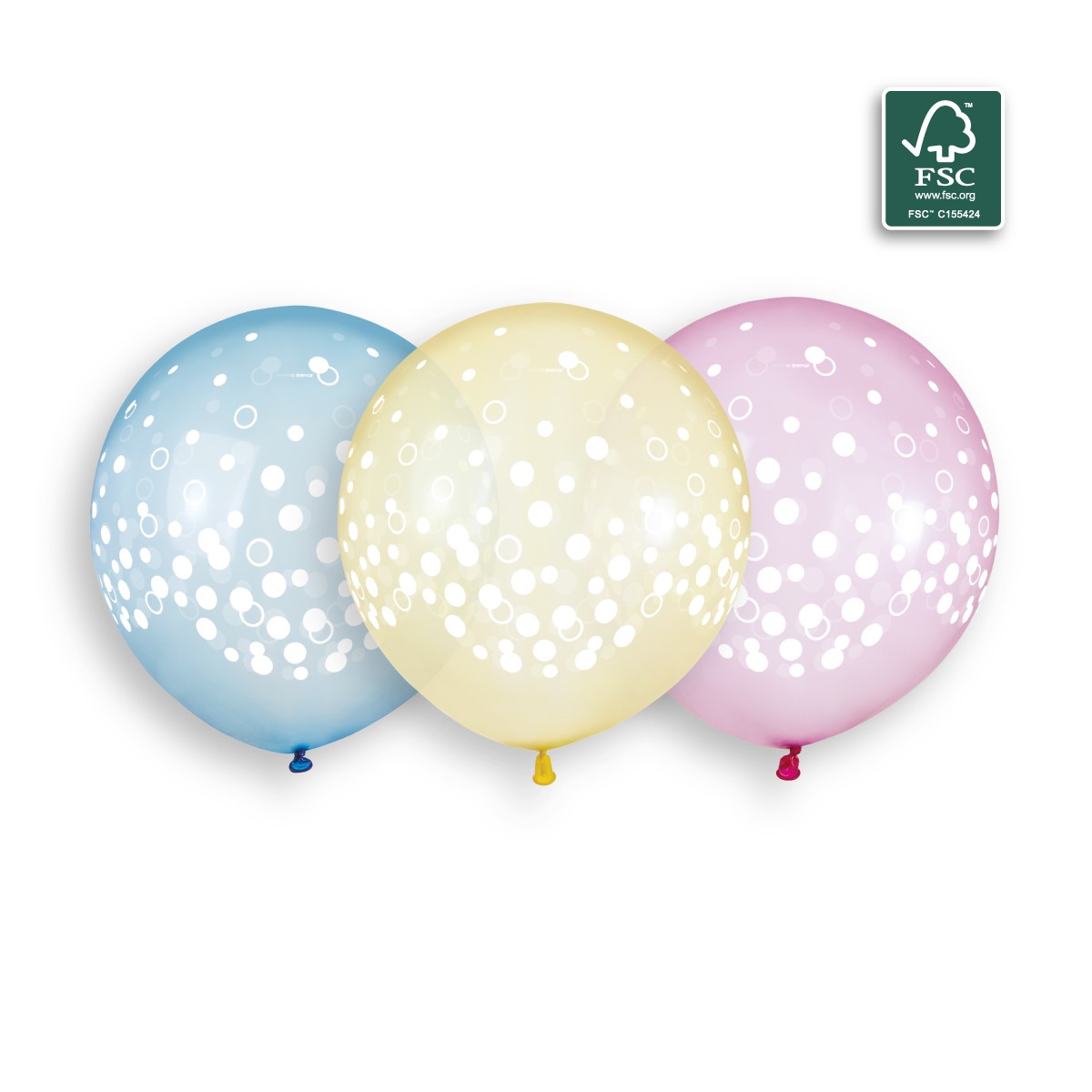 100% FSC-Certified NRL Balloons Confetti