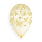 100% FSC-Certified NRL Balloons Golden Butterflies