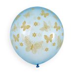 100% FSC-Certified NRL Balloons Golden Butterflies