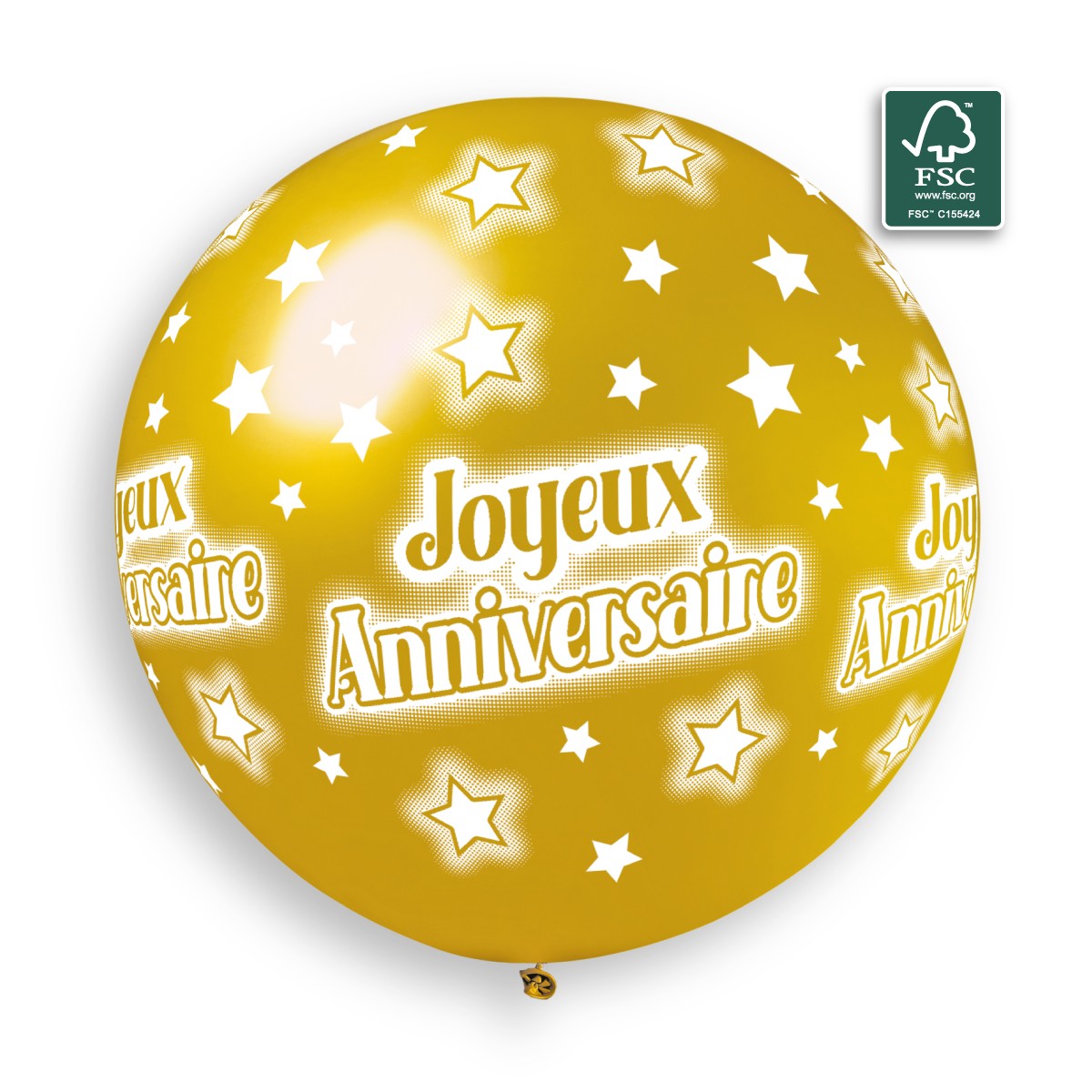 100% FSC-Certified NRL Balloons Joyeux Anniversaire