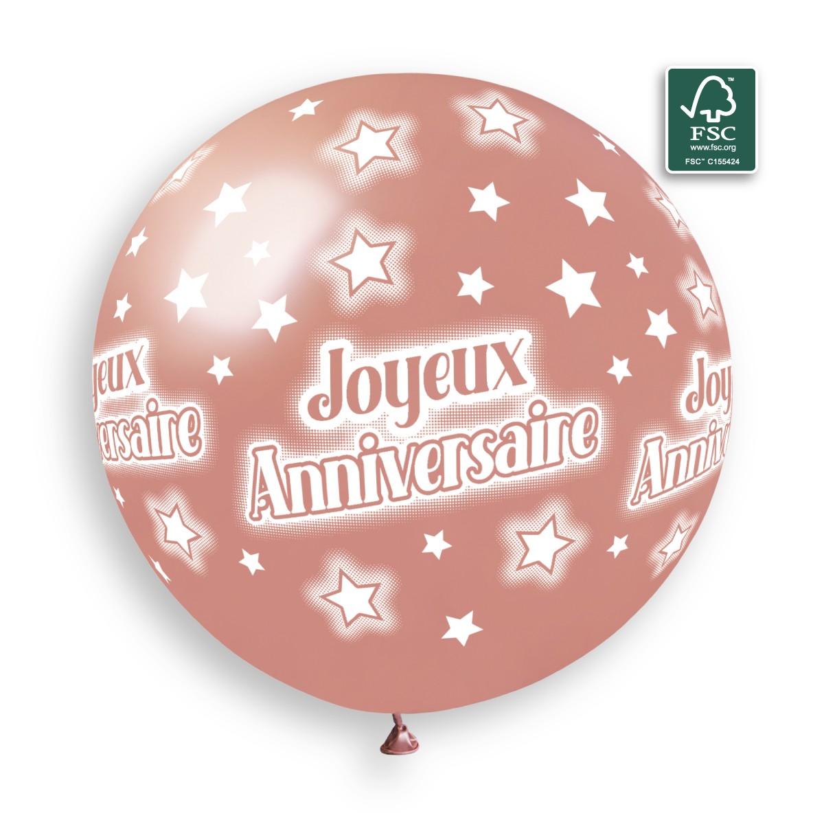 100% FSC-Certified NRL Balloons Joyeux Anniversaire