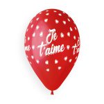100% FSC-Certified NRL Balloons Je T'Aime