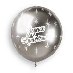 100% FSC-Certified NRL Balloons Joyeux Anniversaire Shiny