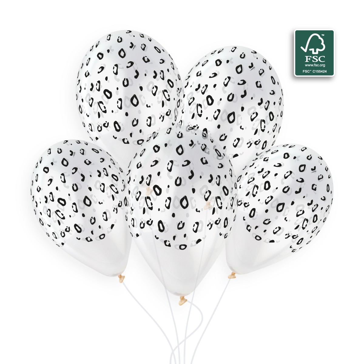 100% FSC-Certified NRL Balloons Animal Stripes