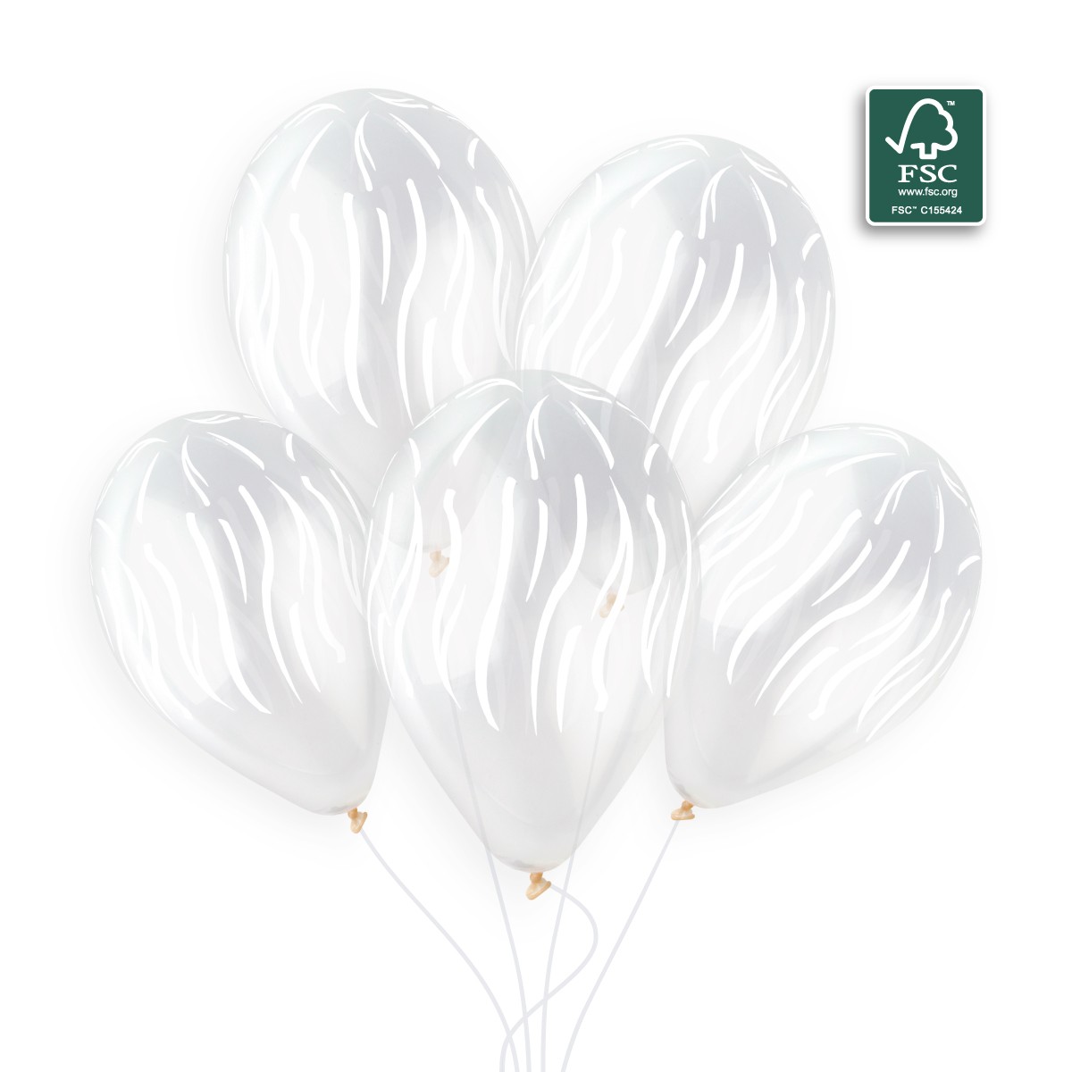 100% FSC-Certified NRL Balloons Animal Stripes
