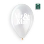100% FSC-Certified NRL Balloons Mr & Mrs