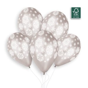100% FSC-Certified NRL Balloons Snowflakes