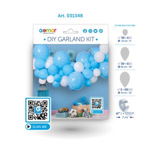 DIY Garland Kit Baby Blue